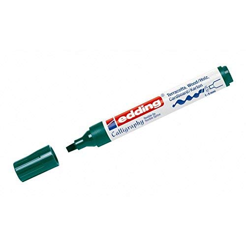 Kalligrafie-Marker creativ 1455 flaschengrün 1-5mm Kalligrafie-Marker creativ 1455 flaschengrün 1-5mm von edding
