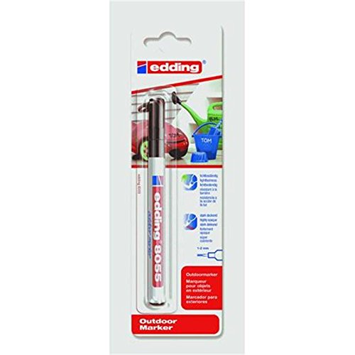 Outdoor marker 8055 Blister schwarz Organisieren + Beschriften 10er-Pack von edding