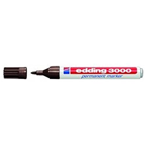e-3000 permanent marker dunkelbraun von edding