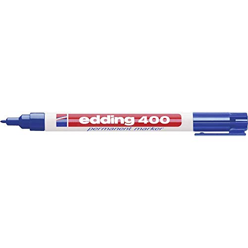 e-400/1 BL Org permanent marker blau von edding
