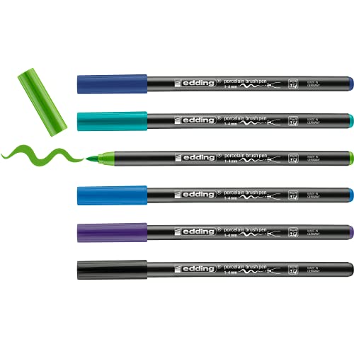 e-4200/6 S porcelain brushpen cool col. e-4200/6 S porcelain brushpen cool col. von edding