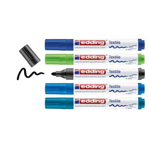 e-4500/5 S textile marker cool colours e-4500/5 S textile marker cool colours von edding