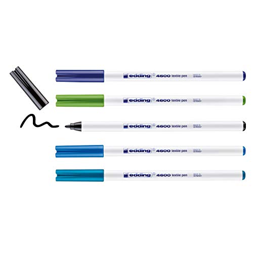 e-4600/5 S textile pen cool colours von edding