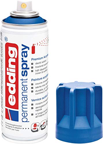 e-5200 permanent Spray enzian blau. RAL5010 DE/FR/IT von edding