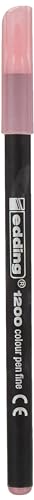 edding 1200 filzstift feinminen - Kirschblüte - 1 stift - 1 mm mit runder spitze von edding