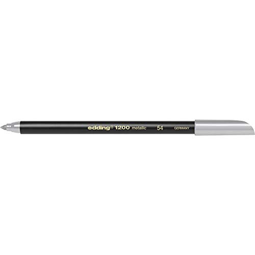 e-1200 colorpen metallic silber von edding