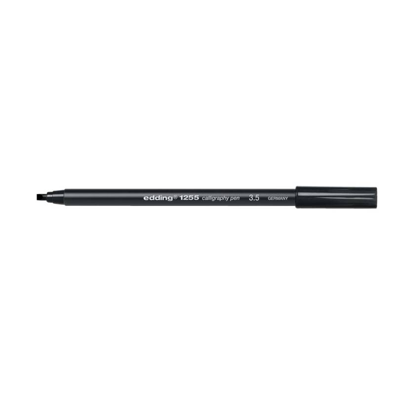 edding 1255 calligraphy pen schwarz 3.5 Schwarz von Edding
