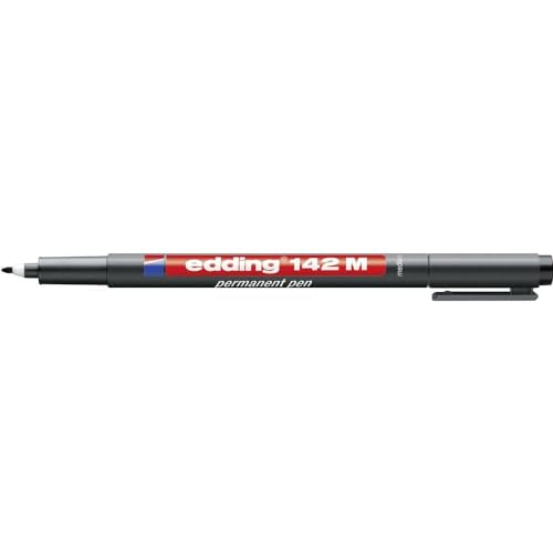 edding 142 M OHPMarker permanent 1 mm schwarz von edding