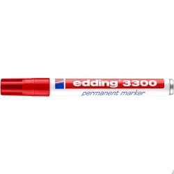 3300 Permanentmarker rot 1,5-5mm von Edding