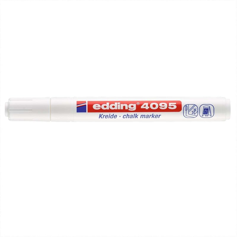4095 Kreidemarker weiß 2-3mm 4095 Kreidemarker weiß 2-3mm von Edding
