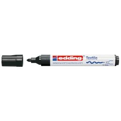 4500 T-Shirt Painter schwarz 2-3mm von Edding