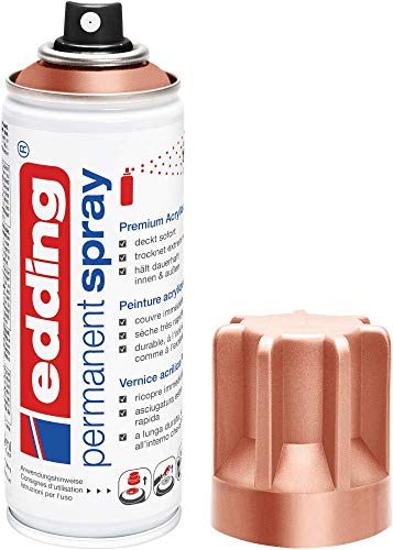 e-5200 permanent spray precious copper Kupfer DE/FR/IT von edding