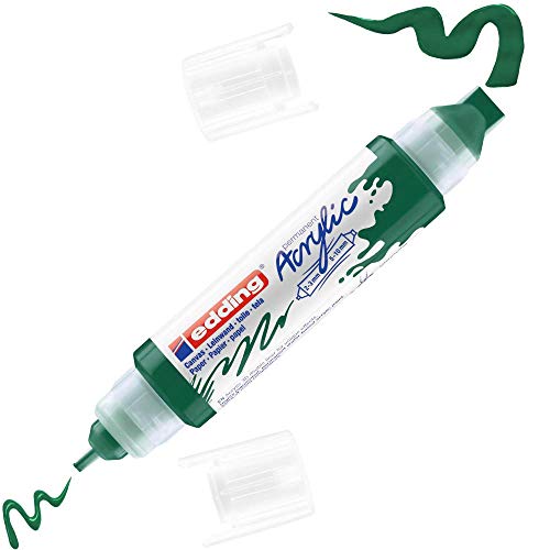 edding 5400 Acryl 3D Double Liner - grün - 1 Acrylfarbe Tube - Doppel-Spitze 2-3,5-10 mm edding 5400 Acryl 3D Double Liner - grün - 1 Acrylfarbe Tube - Doppel-Spitze 2-3,5-10 mm von edding