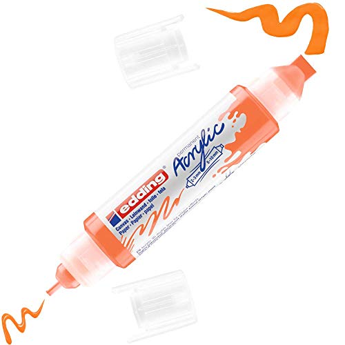 edding 5400 Acryl 3D Double Liner - neon-orange - 1 Acrylfarbe Tube - Doppel-Spitze 2-3,5-10 mm edding 5400 Acryl 3D Double Liner - neon-orange - 1 Acrylfarbe Tube - Doppel-Spitze 2-3,5-10 mm von edding