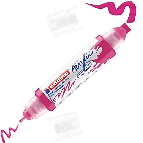 edding 5400 Acryl 3D Double Liner - pink - 1 Acrylfarbe Tube - Doppel-Spitze 2-3,5-10 mm edding 5400 Acryl 3D Double Liner - pink - 1 Acrylfarbe Tube - Doppel-Spitze 2-3,5-10 mm von edding
