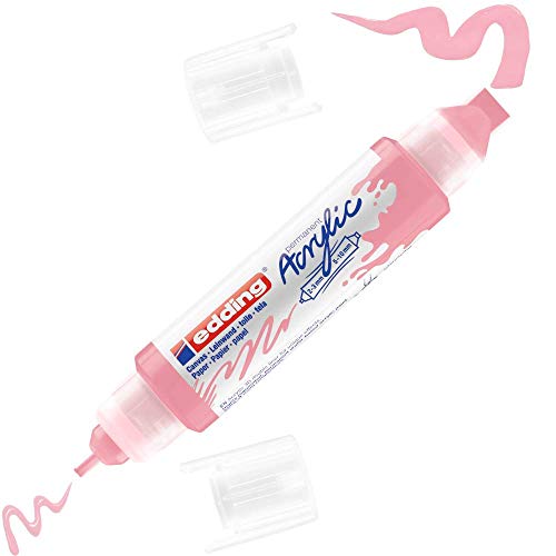 edding 5400 Acryl 3D Double Liner - rosa - 1 Acrylfarbe Tube - Doppel-Spitze 2-3,5-10 mm - Acryl Farben zum Malen auf Leinwand, Malpapier und Holz - Acrylstifte wasserfest in Künstlerqualität edding 5400 Acryl 3D Double Liner - rosa - 1 Acrylfarbe Tube - Doppel-Spitze 2-3,5-10 mm - Acryl Farben zum Malen auf Leinwand, Malpapier und Holz - Acrylstifte wasserfest in Künstlerqualität von edding