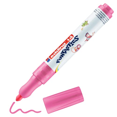 edding Fasermaler Filzstifte e-14 FUNTASTICS, Rosa, ca. 3 mm edding Fasermaler Filzstifte e-14 FUNTASTICS, Rosa, ca. 3 mm von edding