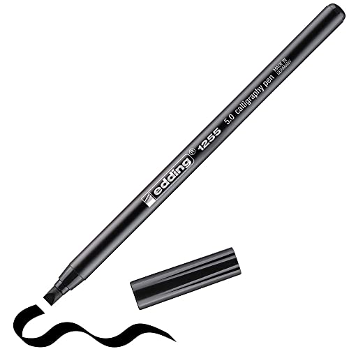 edding Kalligrafie-Stift edding 1255 calligraphy pen, 5,0 mm, schwarz edding Kalligrafie-Stift edding 1255 calligraphy pen, 5,0 mm, schwarz von edding