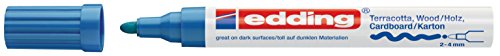 edding Mattlack-Marker edding 4000 creative, 2-4 mm, blau edding Mattlack-Marker edding 4000 creative, 2-4 mm, blau von edding