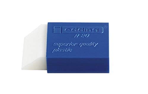 edding R20 Radiergummi - 1 Stück - Kunststoffradierer zum Radieren von Bleistiftmarkierungen edding R20 Radiergummi - 1 Stück - Kunststoffradierer zum Radieren von Bleistiftmarkierungen von edding