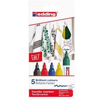 Textilmarker Set Basic Textilmarker Set Basic von Edding