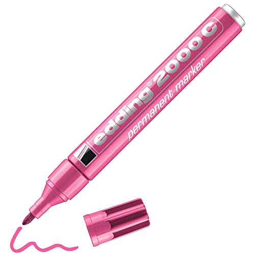 edding 2000 C Permanentmarker - hell-blau - 1 Stift - Rund-Spitze 1,5-3 mm - schnell trocknender Permanent Marker - wasserfest, wischfest - für Karton, Kunststoff, Holz, Metall - Universalmarker edding 2000 C Permanentmarker - hell-blau - 1 Stift - Rund-Spitze 1,5-3 mm - schnell trocknender Permanent Marker - wasserfest, wischfest - für Karton, Kunststoff, Holz, Metall - Universalmarker von edding