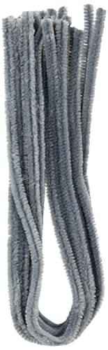Biegeplüsch 10 Pfeifenputzer ø 8mm / 50cm Grau von efco