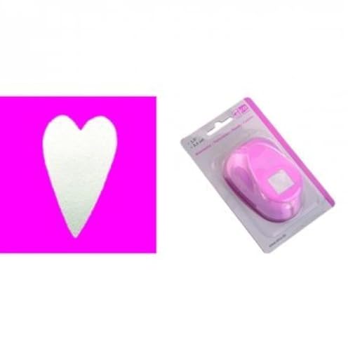 efco Stanzer, Kunststoff, pink, 4,5x6,5cm von efco