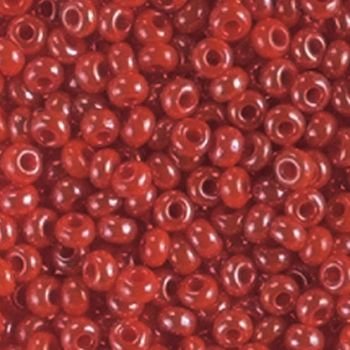 EFCO 1022428 2.6 mm 17 g Indianerperlen matt, Rot von efco