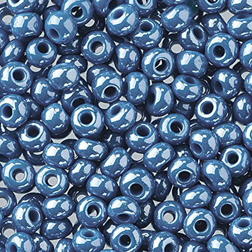 EFCO 1022450 2.6 mm 17 g Indianerperlen matt, Denim-Blau von efco