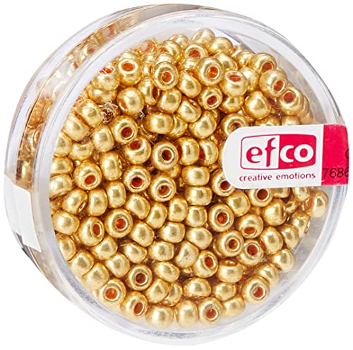 EFCO 1024396 3.5 mm 17 g Indianerperlen Metallic, Old Gold EFCO 1024396 3.5 mm 17 g Indianerperlen Metallic, Old Gold von efco