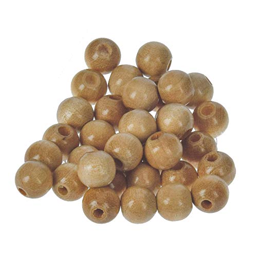 EFCO 1400605 8 mm 80-Stück Holzperlen, Natural EFCO 1400605 8 mm 80-Stück Holzperlen, Natural von efco