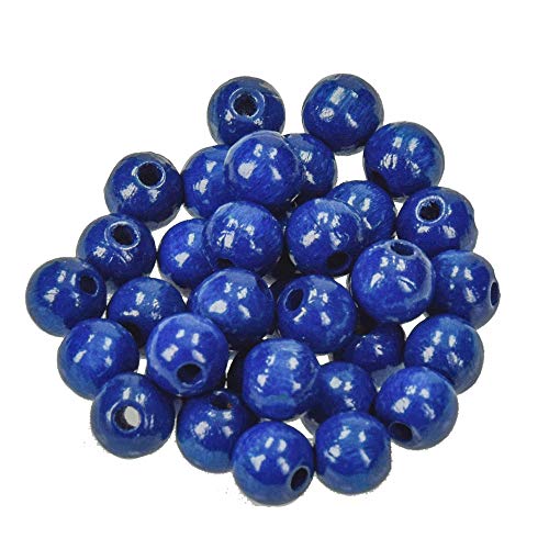 EFCO 1400653 8 mm 80-Stück Holzperlen, Blau EFCO 1400653 8 mm 80-Stück Holzperlen, Blau von efco