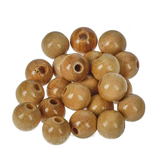EFCO 1400805 10 mm 53-Stück Holzperlen, Natural EFCO 1400805 10 mm 53-Stück Holzperlen, Natural von efco