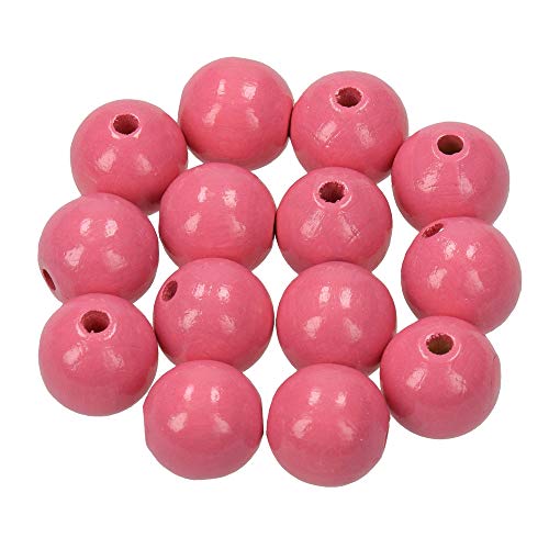 EFCO 1401232 14 mm 18-Stück Holzperlen, helles Pink EFCO 1401232 14 mm 18-Stück Holzperlen, helles Pink von efco