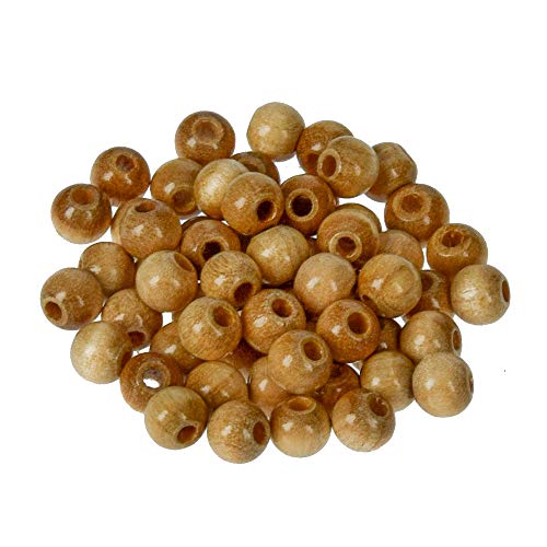 EFCO 6 mm 110-Stück Holzperlen, Natural EFCO 6 mm 110-Stück Holzperlen, Natural von efco