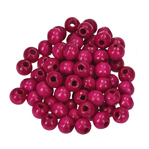 EFCO 6 mm 110-Stück Holzperlen, helles Pink EFCO 6 mm 110-Stück Holzperlen, helles Pink von efco