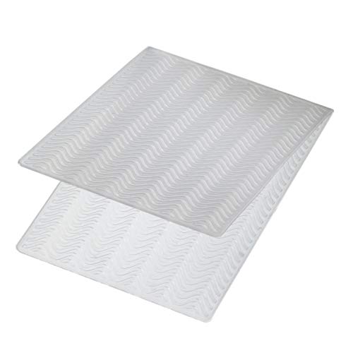 Efco 4254079 Embossing Stencil Wave Linen Schablone, Plastik, farblos, 106mm x 150mm Efco 4254079 Embossing Stencil Wave Linen Schablone, Plastik, farblos, 106mm x 150mm von efco