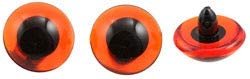 Efco Tieraugen mit Öse, aus Kunststoff, 2 Stück, plastik, braun/schwarz, 12 mm, 2-Piece Efco Tieraugen mit Öse, aus Kunststoff, 2 Stück, plastik, braun/schwarz, 12 mm, 2-Piece von efco