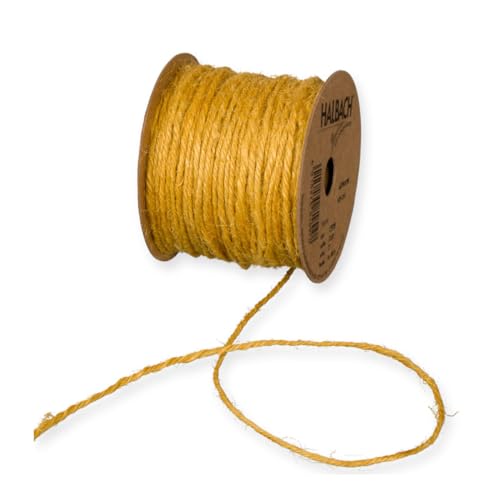 Jute-Schnur Gelb (50m), Efco, Juta Lýko Sisal, Floristik, Hobby, Farben, Decoupage von efco