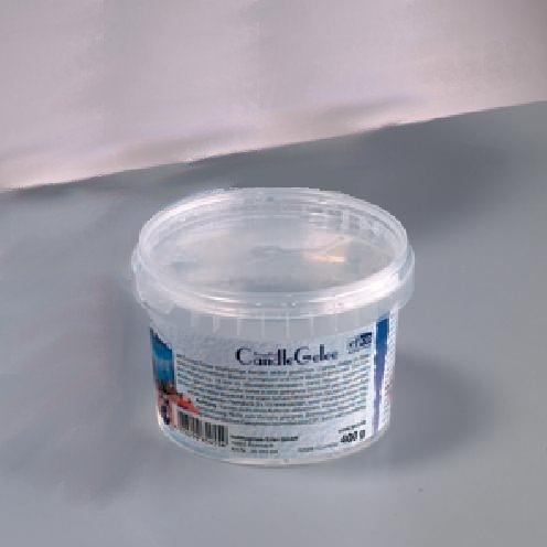Kerzen-Gel, Gel-Wachs transparent 400g Kerzen-Gel, Gel-Wachs transparent 400g von Sescha