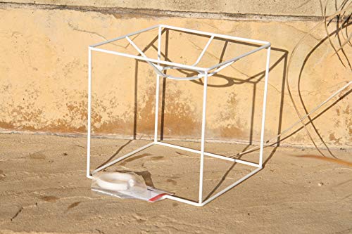 Lampenschirm-Gestell, Quadrat, 15 cm / 15x15 cm, weiss Lampenschirm-Gestell, Quadrat, 15 cm / 15x15 cm, weiss von efco