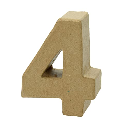 Papp-Zahl H 5 x3,4cm T 2cm - 4 - Papp-Zahl H 5 x3,4cm T 2cm - 4 - von efco