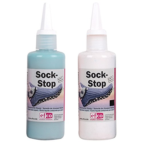 Sock-Stop 2er Pack creme, hellblau - trendig und echt anziehend Sock-Stop 2er Pack creme, hellblau - trendig und echt anziehend von efco