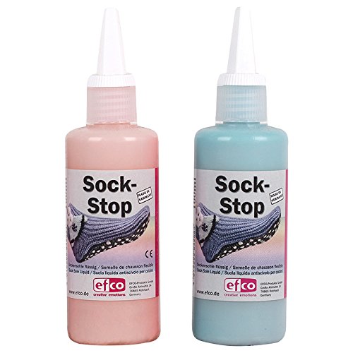Sock-Stop 2er Pack rosa, hellblau - trendig und echt anziehend von efco