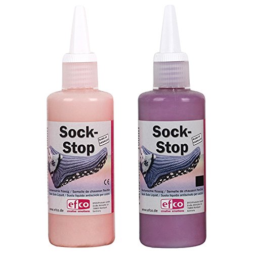 Sock-Stop 2er Pack rosa, lila - trendig und echt anziehend von efco