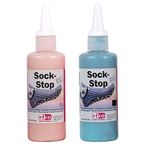 Sock-Stop 2er Pack rosa, türkis - trendig und echt anziehend von efco