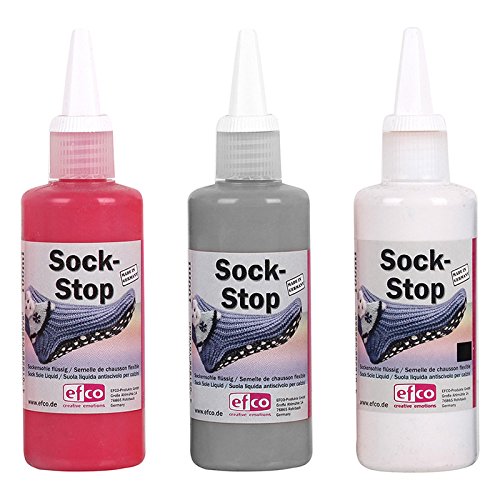 Sock-Stop 3er Pack grau, creme, bordeaux - trendig und echt anziehend von efco