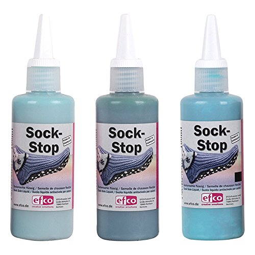 Sock-Stop 3er Pack hellblau, dunkelblau, türkis - trendig und echt anziehend Sock-Stop 3er Pack hellblau, dunkelblau, türkis - trendig und echt anziehend von efco
