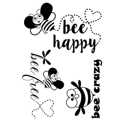 Stempel Clear von EFCO Motiv: Bienen 3/3 - teilig von efco